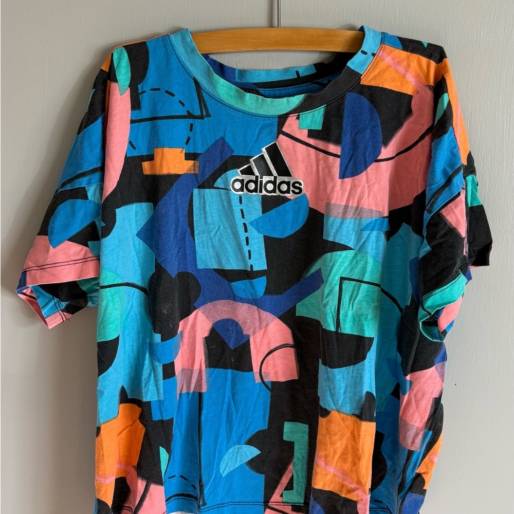 Adidas Multicolor Graphic Tee